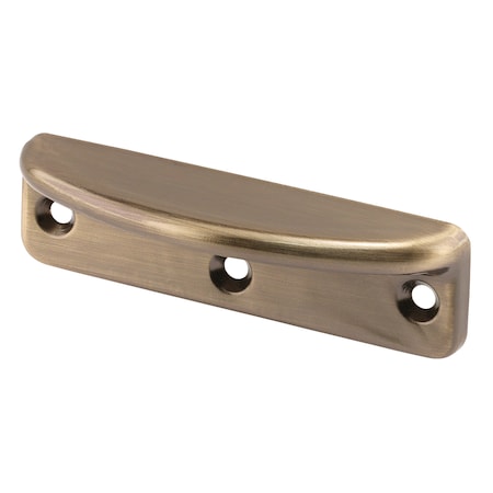 Prime-Line Wood Window Sash Lift, Decorator Stamped Style, Antique Brass, PK2 F 2560